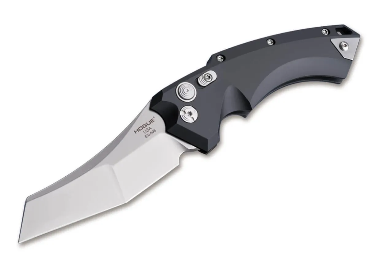 Clearance Hogue Ex-A05 3.5 Satin Wharncliffe Alu Black