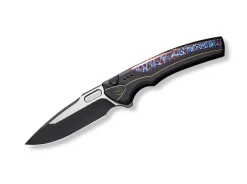 Best WE Knife Exciton Black Flamed Titanium Ltd