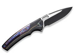 Best WE Knife Exciton Black Flamed Titanium Ltd