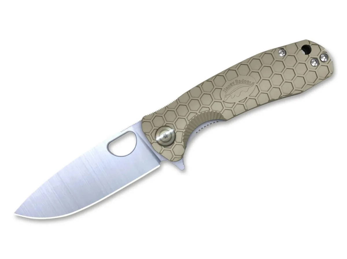 Sale Honey Badger Flipper D2 Medium Tan