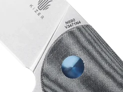 Hot Kizer Gemini Micarta Grey