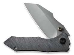 Discount WE Knife High-Fin Titanium Grey Tiger Stripe