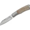 Online Viper Hug Titanium Micarta Brown Two Bolsters