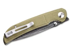 Online CIVIVI Imperium Damascus Micarta Olive