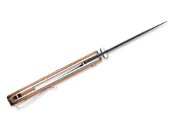 New CIVIVI Imperium Damascus Micarta Brown