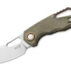Discount MKM Isonzo M390 Cleaver Micarta Green