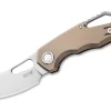 Online MKM Isonzo M390 Cleaver Titanium Bronze