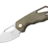 MKM Isonzo M390 Clippoint Micarta Green