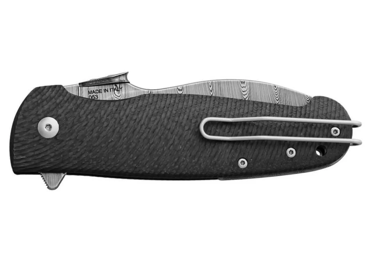 Hot Viper Italo Linerlock Damascus