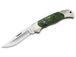 Hot Böker Manufaktur Solingen Junior Scout Maserbirke Green