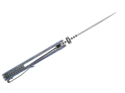 Kizer Justice Micarta Blue