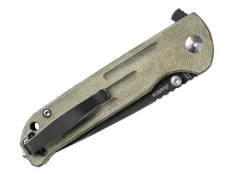 Clearance Kizer Justice Micarta Green