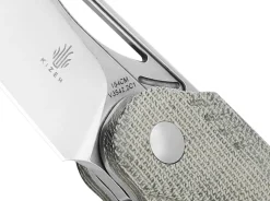 Discount Kizer Kobold 2.0 Micarta Green