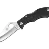 Best Spyderco Ladybug 3 Black Plain