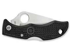 Best Spyderco Ladybug 3 Black Plain