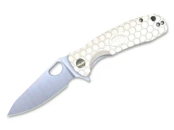 Hot Honey Badger Leaf Medium White