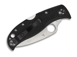 Best Spyderco Leafjumper Frn Black Plainedge