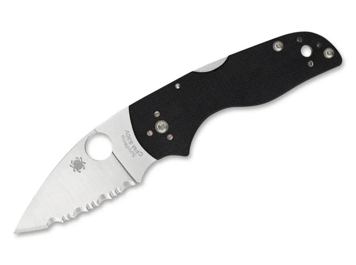 Clearance Spyderco Lil' Native Backlock Serrated