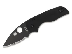 Clearance Spyderco Lil' Native Black Serrated