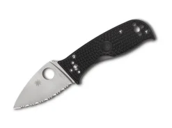 Discount Spyderco Lil' Temperance 3 Black Spyderedge
