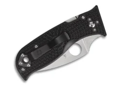 Discount Spyderco Lil' Temperance 3 Black Spyderedge