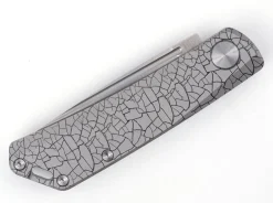 Clearance Real Steel Luna Titanium Grey Crackle