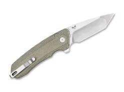 Sale Kizer Mad Tanto Micarta Green