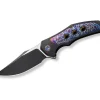 Best WE Knife Magnetron Black Flamed Titanium