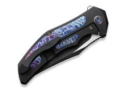 Best WE Knife Magnetron Black Flamed Titanium