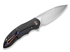 Hot WE Knife Makani Titanium Black Flamed
