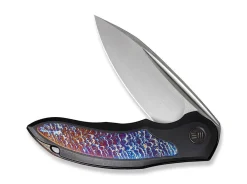 Hot WE Knife Makani Titanium Black Flamed