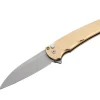 New Pro-Tech Malibu Wharncliffe Anodized Bronze