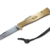 Best Otter Mercator Knife Brass Damascus
