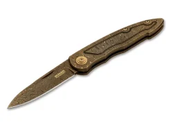 Outlet Böker Manufaktur Solingen Merlin Damascus Masterpiece Gold