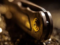 Outlet Böker Manufaktur Solingen Merlin Damascus Masterpiece Gold