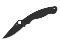 Best Spyderco Military 2 G10 Black Blade Plainedge