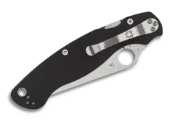 Hot Spyderco Military 2 G10 Black Combinationedge