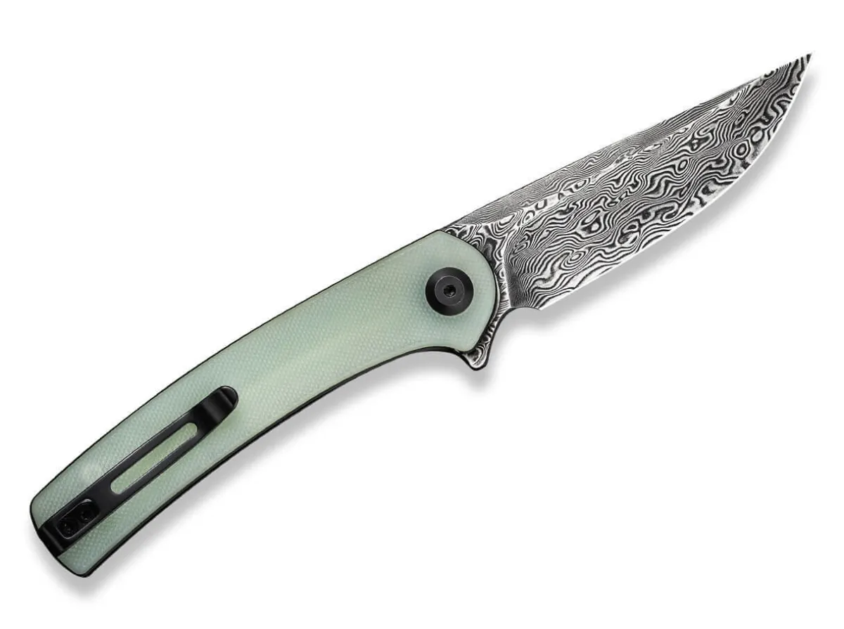 Hot CIVIVI Mini Asticus Natural G10 Damascus