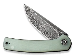Hot CIVIVI Mini Asticus Natural G10 Damascus