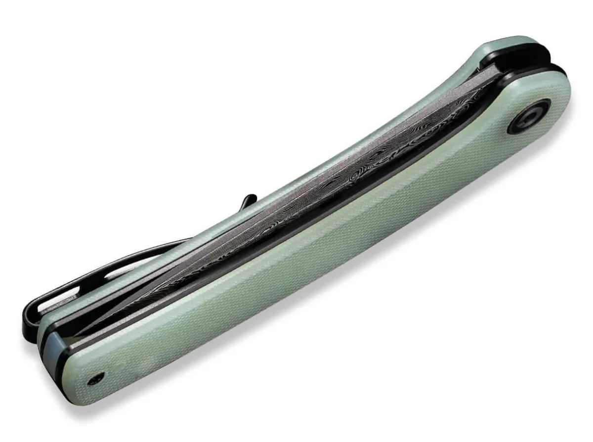 Hot CIVIVI Mini Asticus Natural G10 Damascus