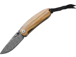 Discount LionSteel Mini Damast Olive