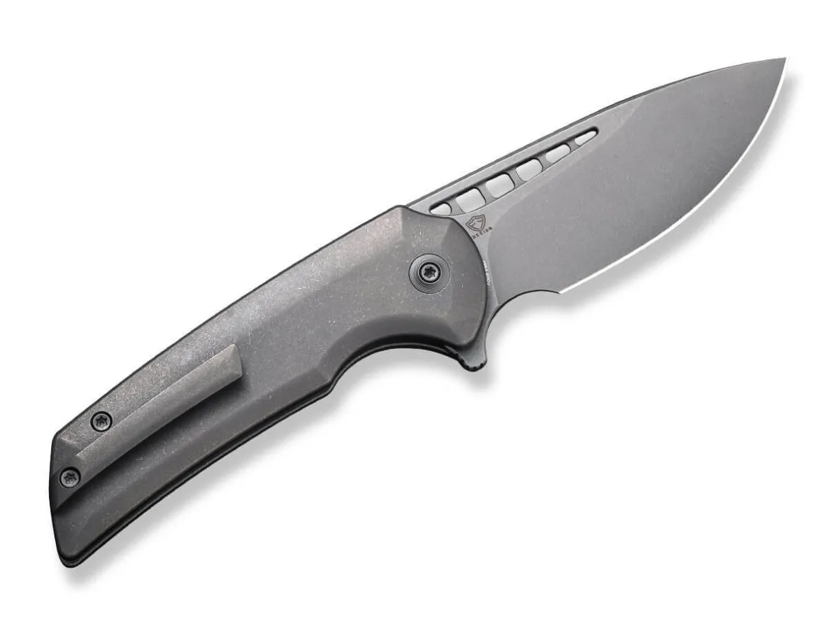 Clearance WE Knife Mini Malice Titanium Grey
