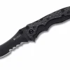 New CRKT Mini My Tighe Black Serrated Assisted