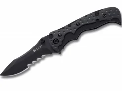 New CRKT Mini My Tighe Black Serrated Assisted