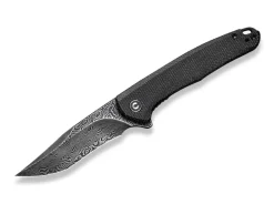 Best CIVIVI Mini Sandbar Damascus Micarta Black