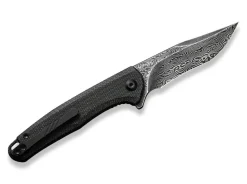 Best CIVIVI Mini Sandbar Damascus Micarta Black