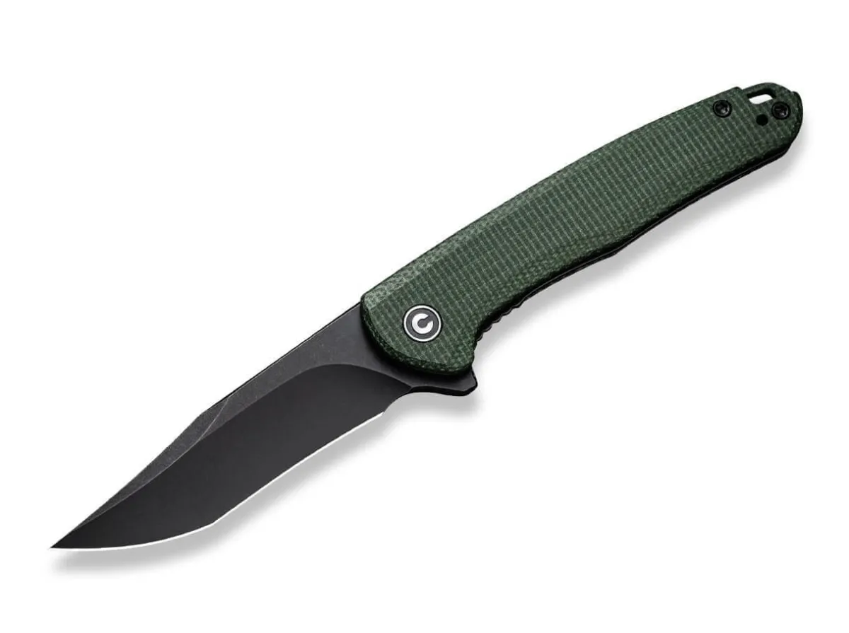 Best CIVIVI Mini Sandbar Micarta Dark Green Bb