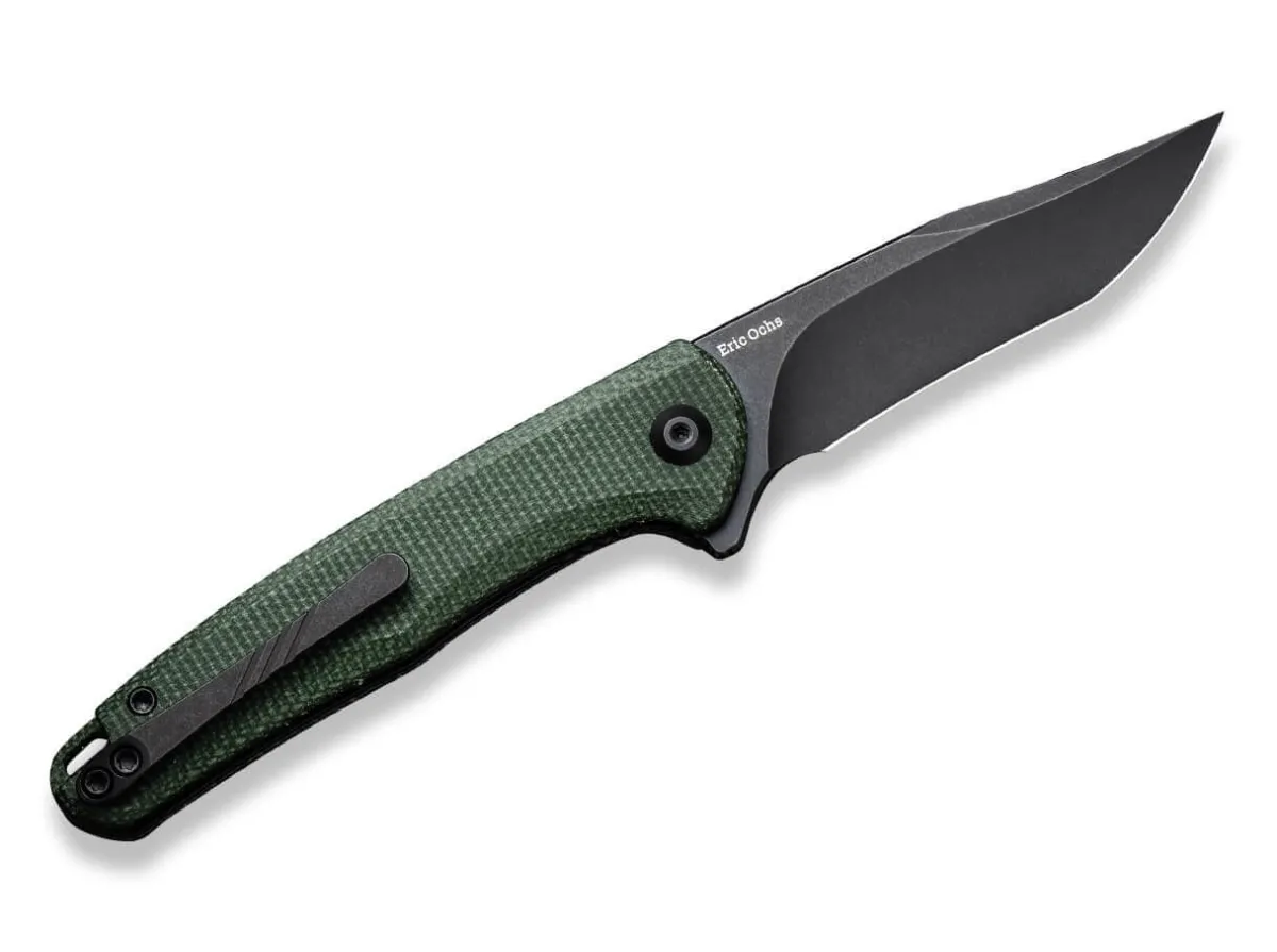 Best CIVIVI Mini Sandbar Micarta Dark Green Bb
