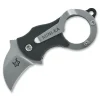 Best Fox Knives Mini-Ka Black Sandblasted
