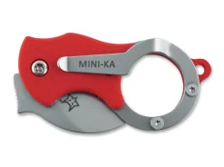 Hot Fox Knives Mini-Ka Red Sandblasted